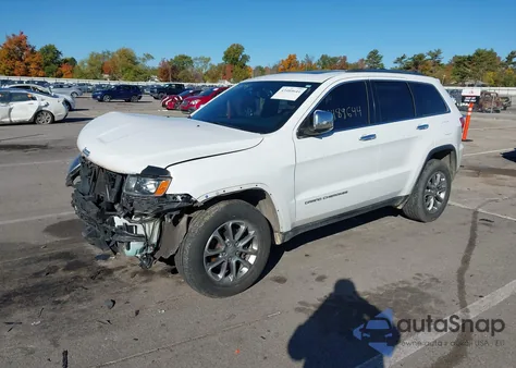 2015 Jeep Grand Cherokee Limited из США, поврежденный, VIN 1C4RJFBG0FC828719